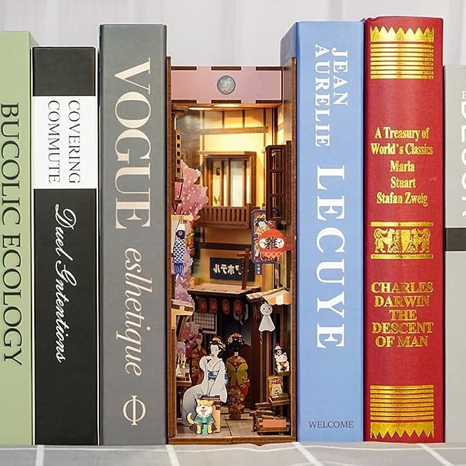 DIY book nook Japanse kruidenierswinkel, 24,5 cm