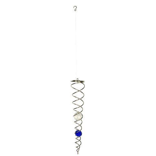 Windspinner Nature’s Melody Twister vortex blauwe kogel, 45 cm