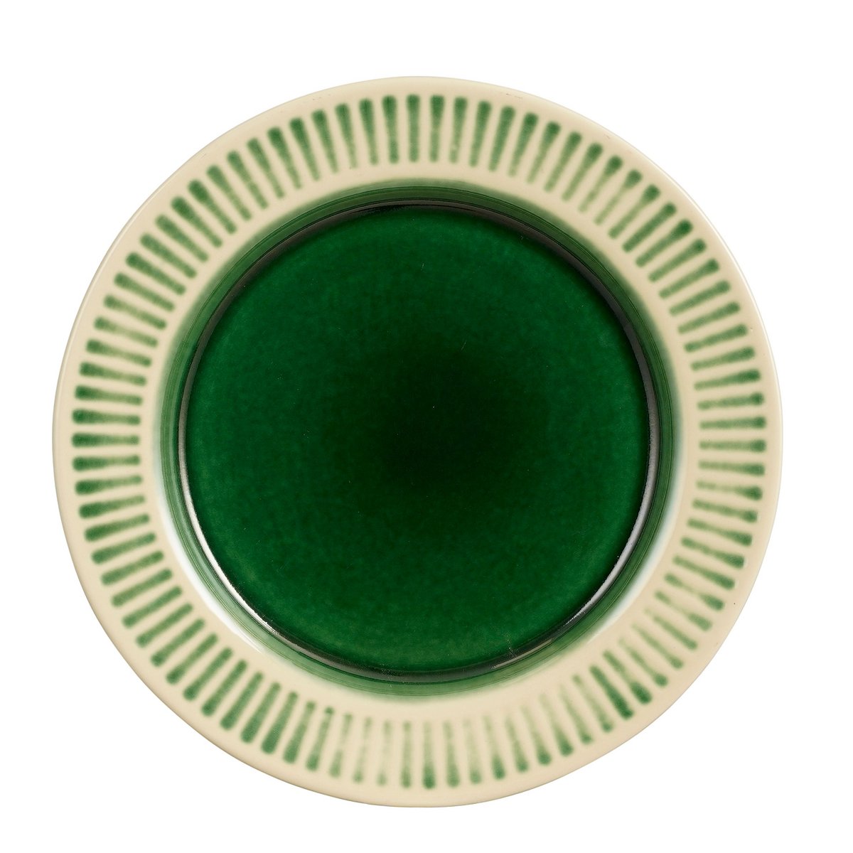 Elice dinerbord, keramiek, groen, Ø 27,5 cm