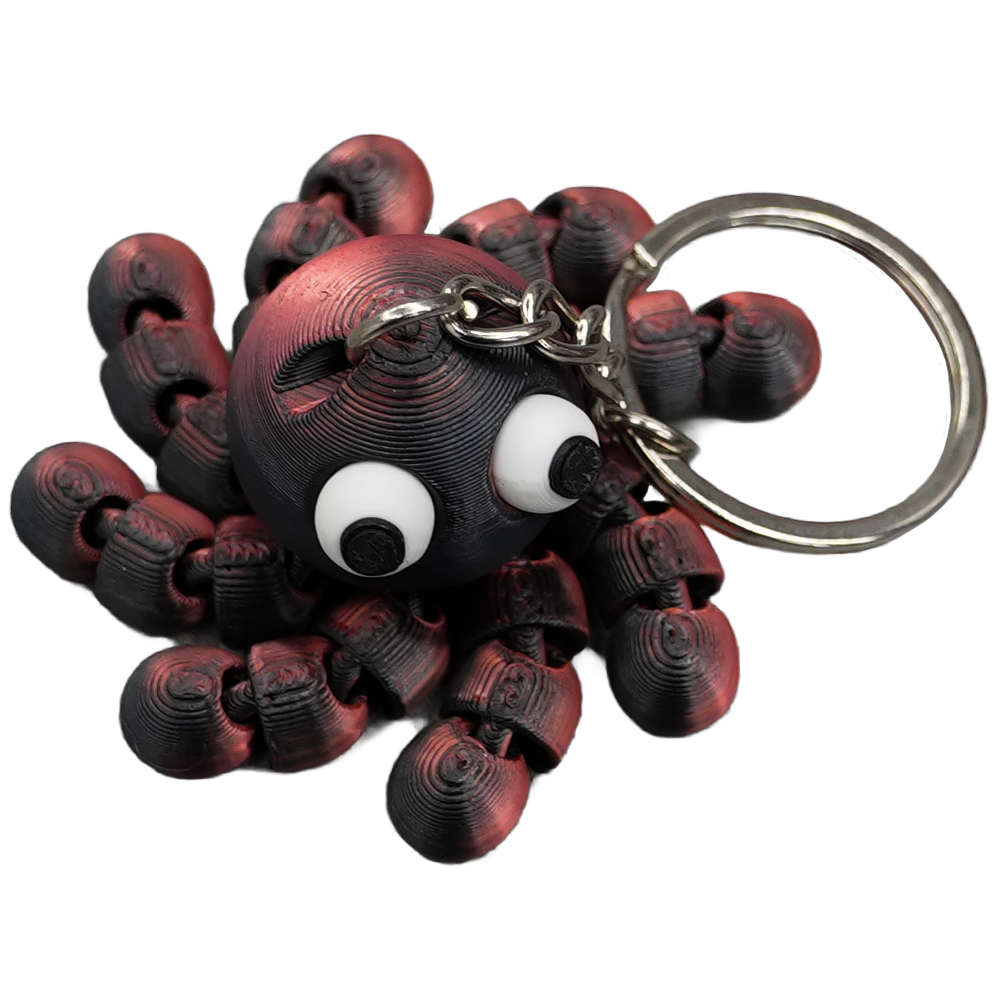 Flexi Octopus sleutelhanger