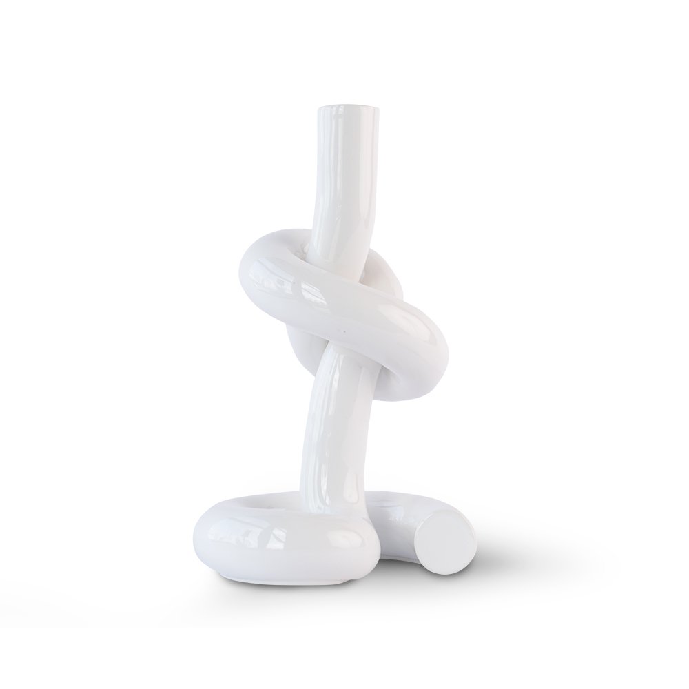 Knotted CandleHolder kandelaar, 13 × 12 × 23 cm