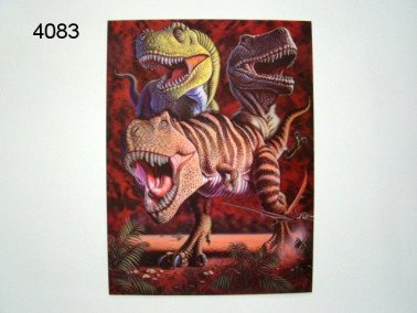 Dinosaurus 3D poster, 30 x 40 cm