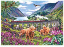 Glenfinnan Ladies legpuzzel, 1000 stukjes, 68 x 49 cm