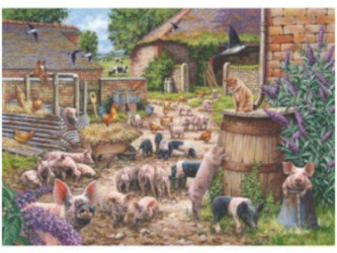 Piglet pandemonium legpuzzel, 500 stukjes
