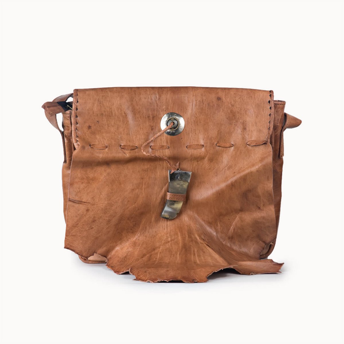 Zulu leren schoudertas, 33 × 8 × 28 cm