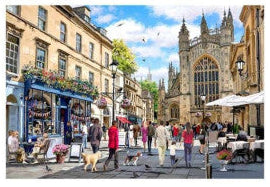 Beautiful Bath legpuzzel, 1000 stukjes, 68 x 49 cm