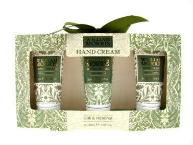 Oak & Hazelnut handcrème set 3 x 30 ml, Lesser & Pavey
