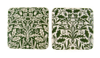 Acorn onderzetterset 4 stuks 10 x 10 cm, William Morris