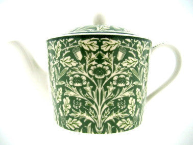 Acorn theepot, William Morris
