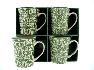 Acorn mokkenset 4 stuks, William Morris