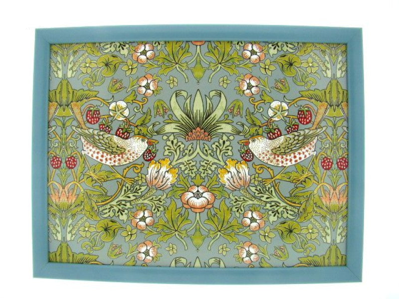 Strawberry Thief schootkussen 35 x 45 x 5 cm, William Morris