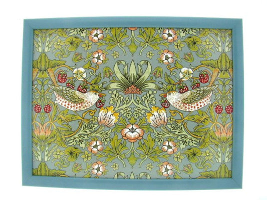 Strawberry Thief schootkussen 35 x 45 x 5 cm, William Morris