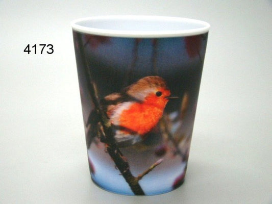 Roodborst 3D Beker