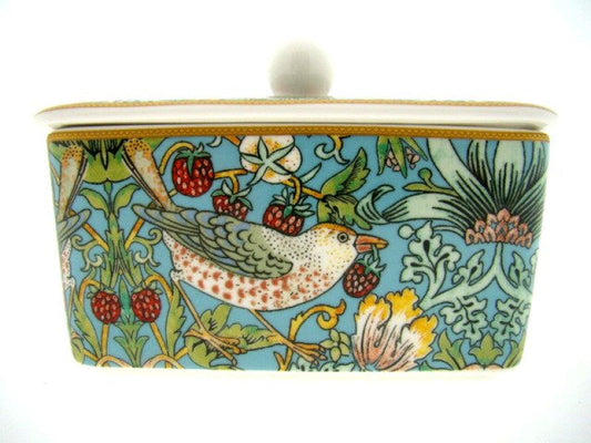 Strawberry Thief botervloot, William Morris