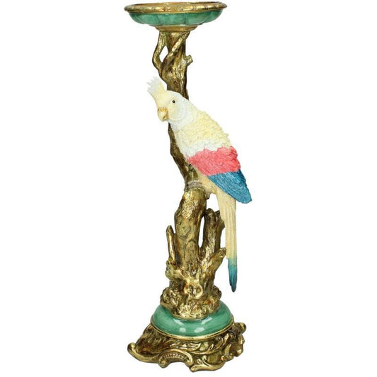 Kandelaar kaketoe multicolor, 35 cm