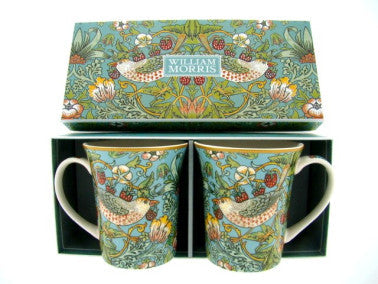 Strawberry Thief mokkenset 2 stuks, William Morris