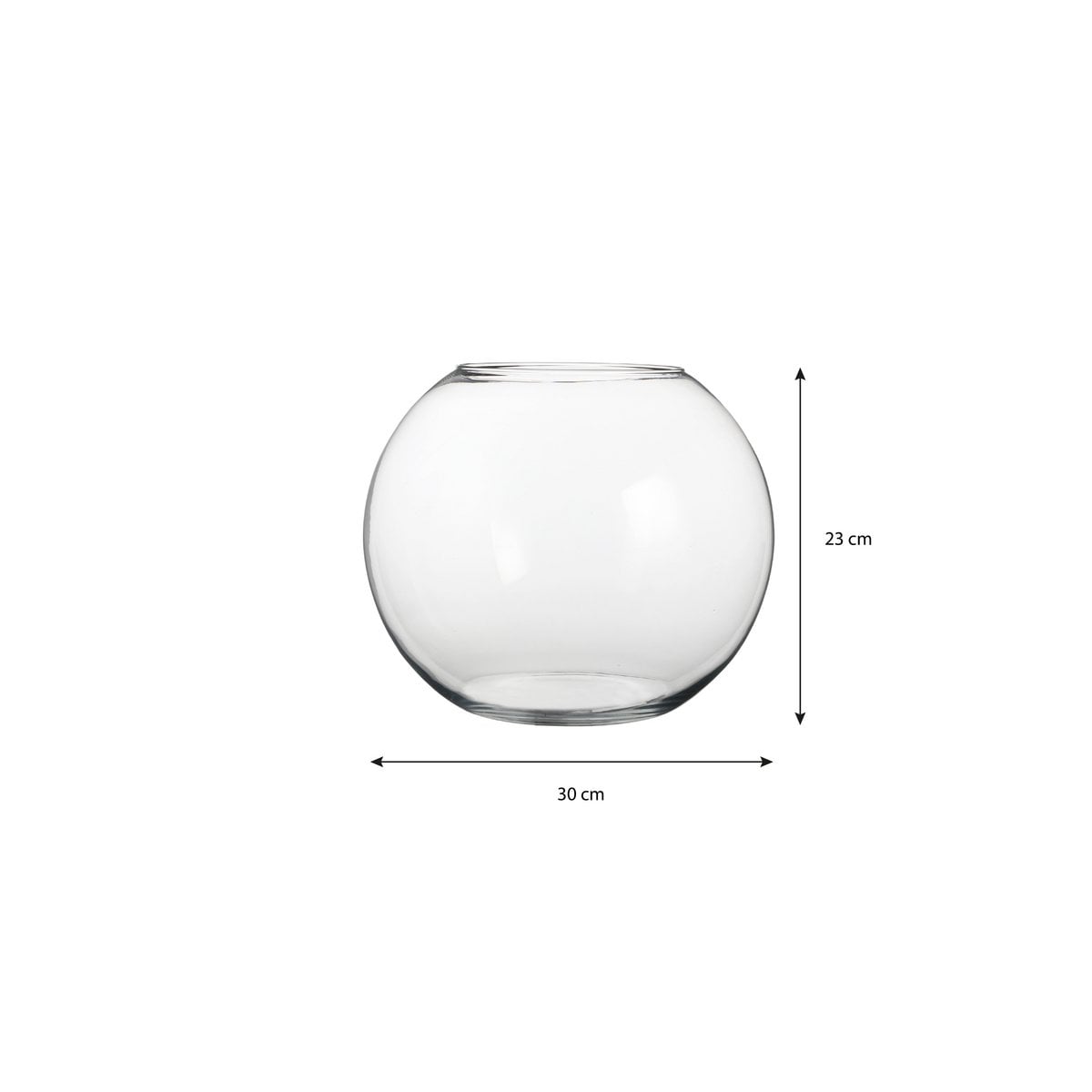 Vaas Babet glas, 23 x 30 cm