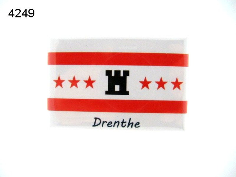 Vlag Drenthe, magneet
