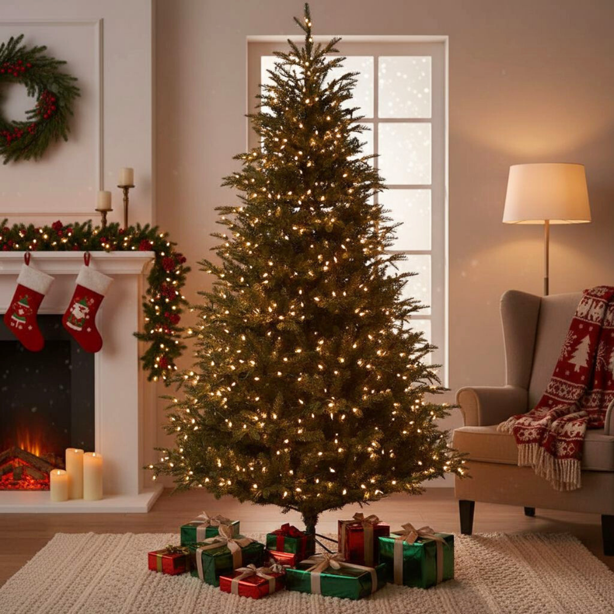 Vancouver kunstkerstboom, 155 cm