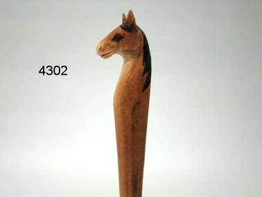 Paard balpen, hout