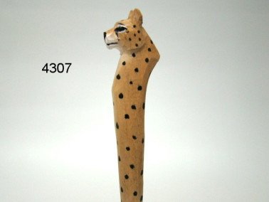 Cheetah balpen, hout