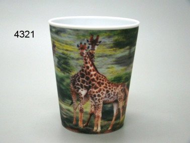 Giraffe, 3D beker
