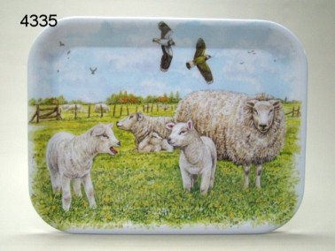 Schaap dienblad middel