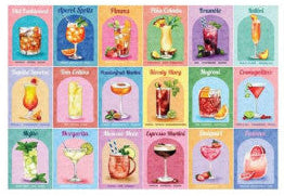 Colourful Cocktails legpuzzel, 1000 stukjes, 68 x 49 cm