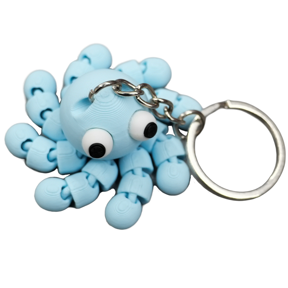 Flexi Octopus sleutelhanger
