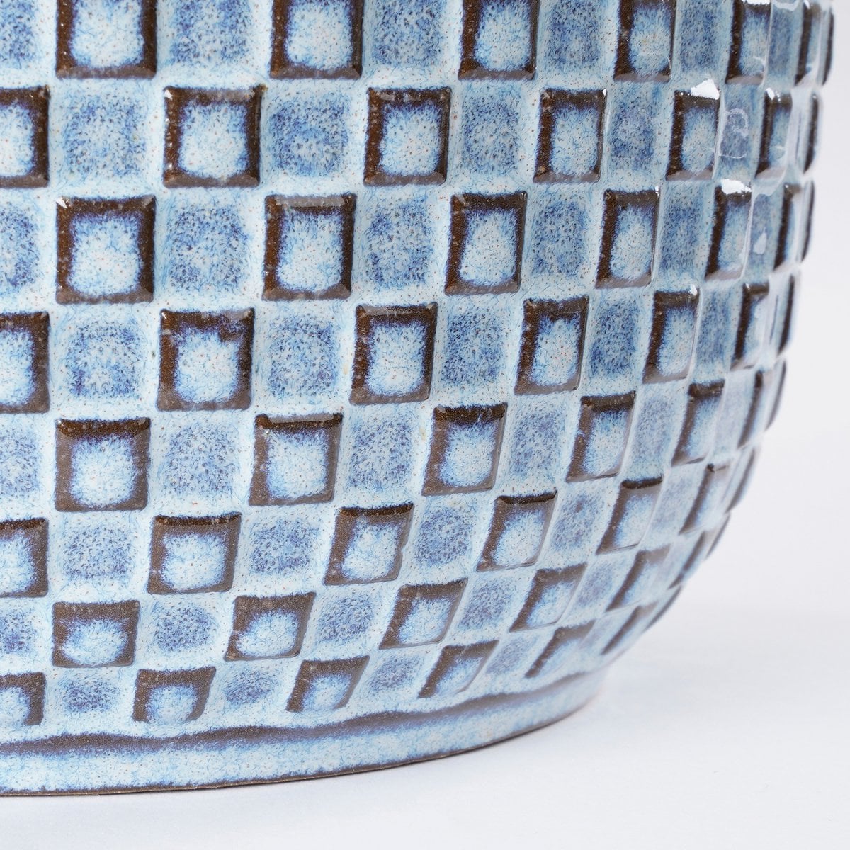 Daan bloempot blauw, Ø 19 × 17,5 cm
