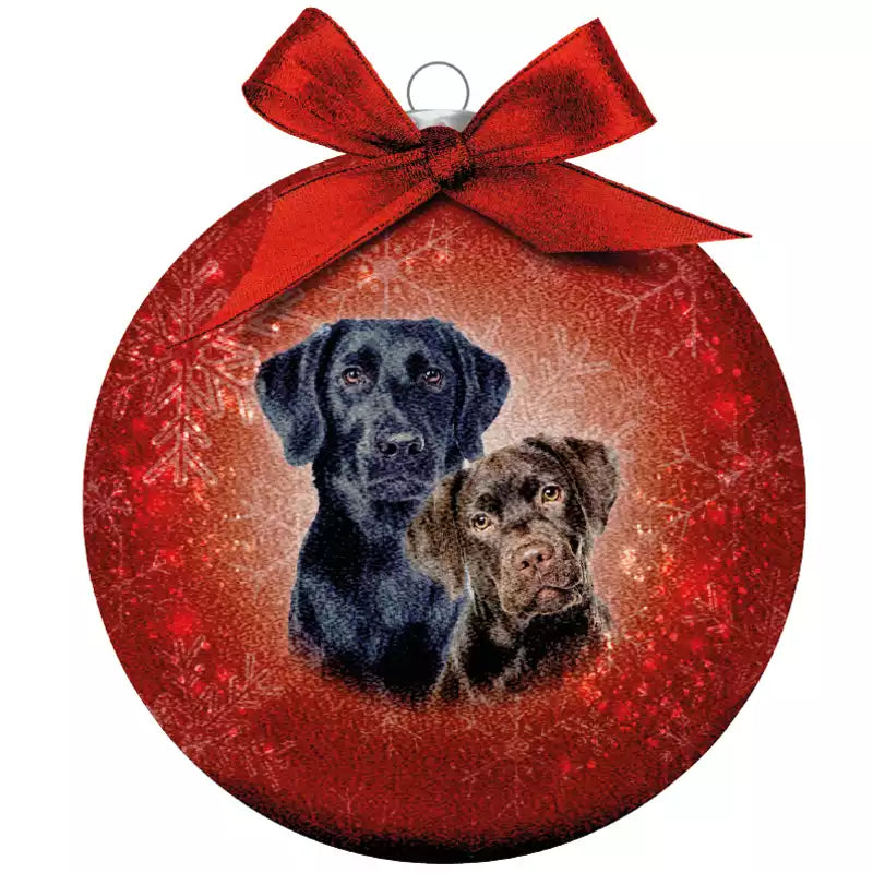 Labradors kerstbal