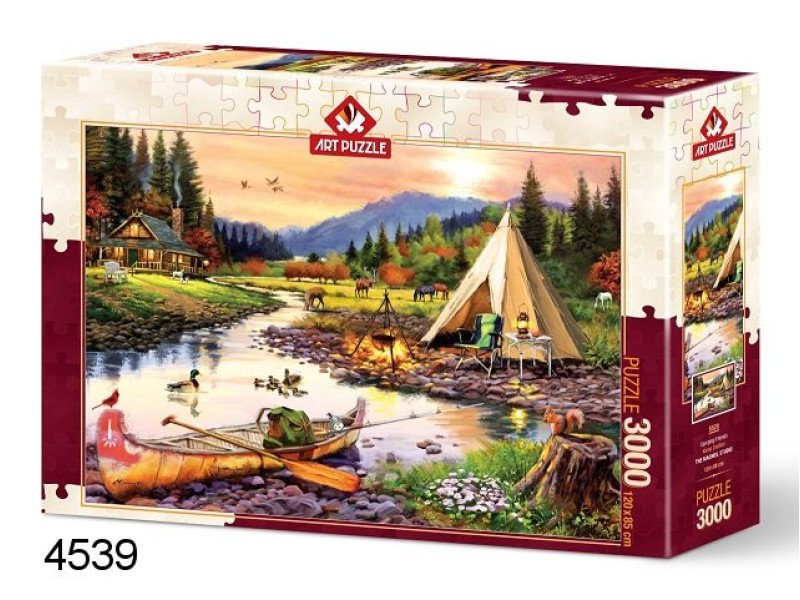 Camping friends legpuzzel, 3000 stukjes