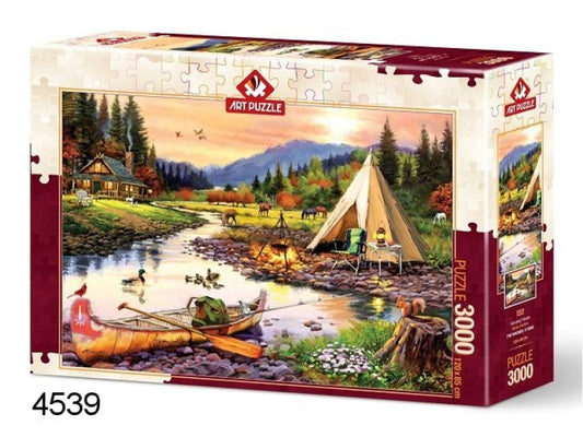 Camping friends legpuzzel, 3000 stukjes