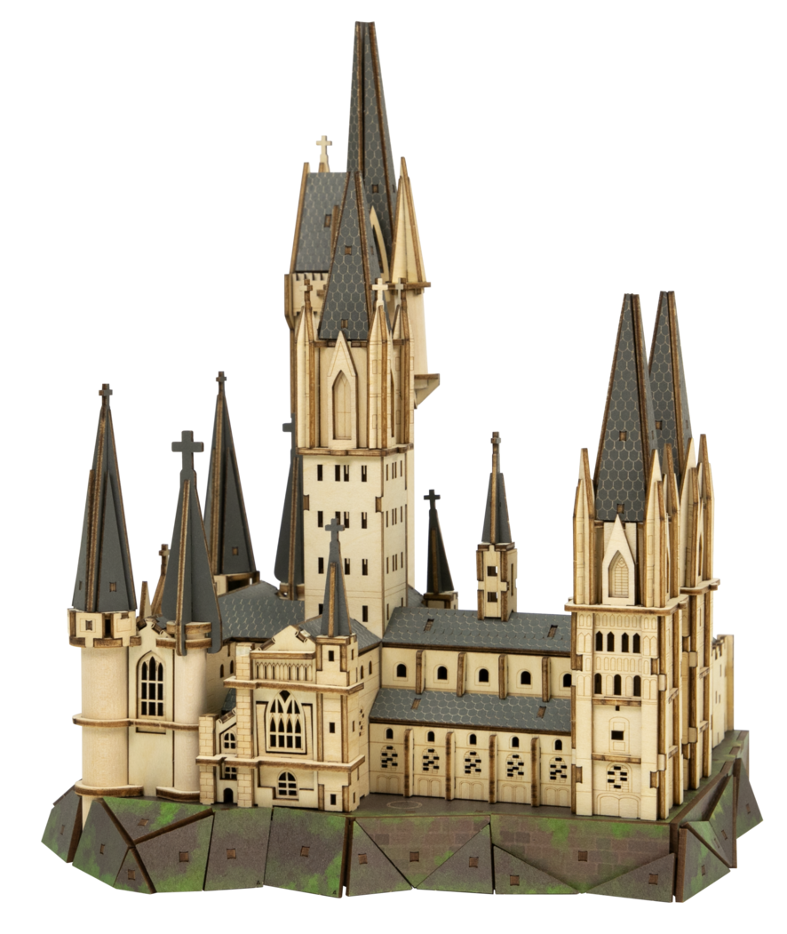 Harry Potter astronomietoren bouwset met muziek, 30,4 x 28,8 x 33,3 cm