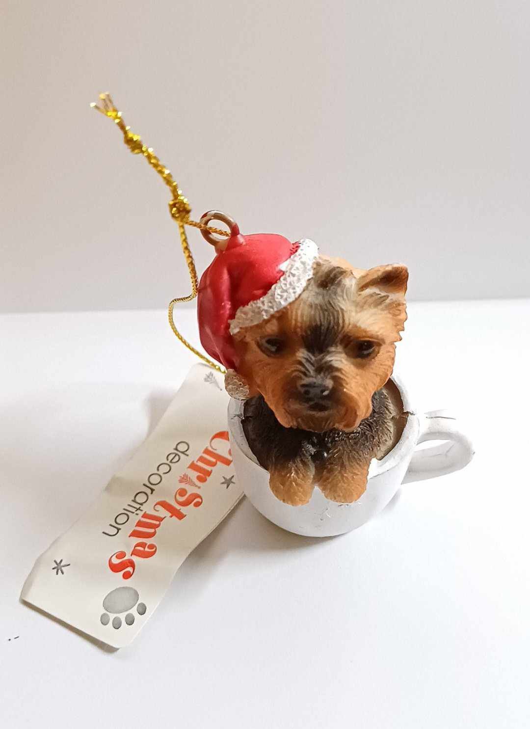 Yorkshire terriër kersthanger