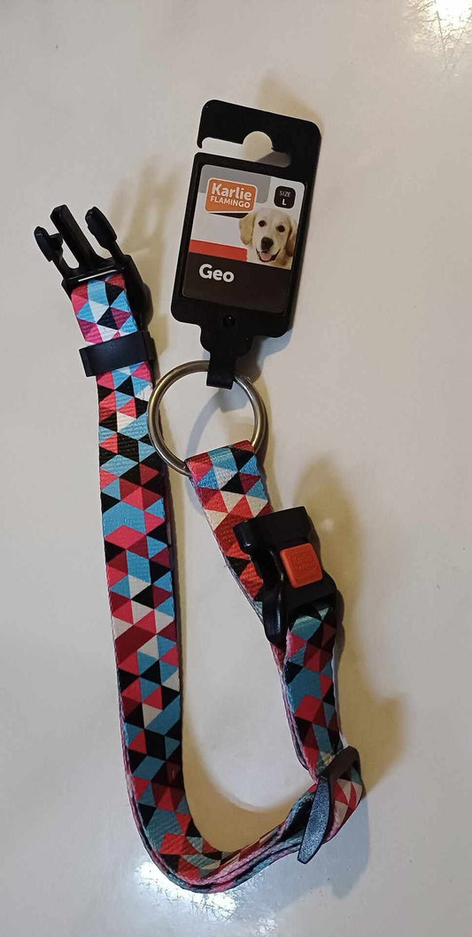 Collar geo halsband voor de hond, 50 - 65 cm