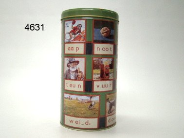 Aap, noot, Mies beschuitbus