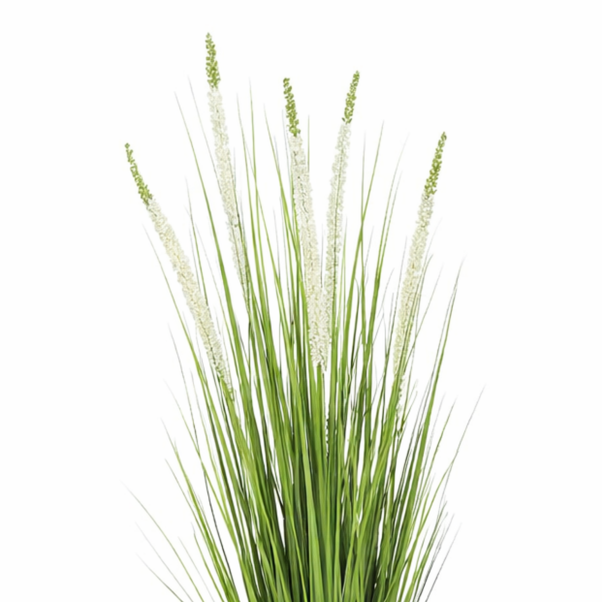 Eremurus kunstgras met pot, groen en wit, 140 cm