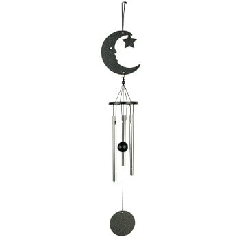 Windgong Musical Ornament maan Nature’s Melody, 35 cm