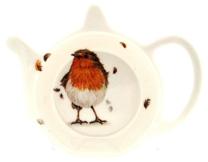 Theetip roodborst 13 × 10 × 2 cm