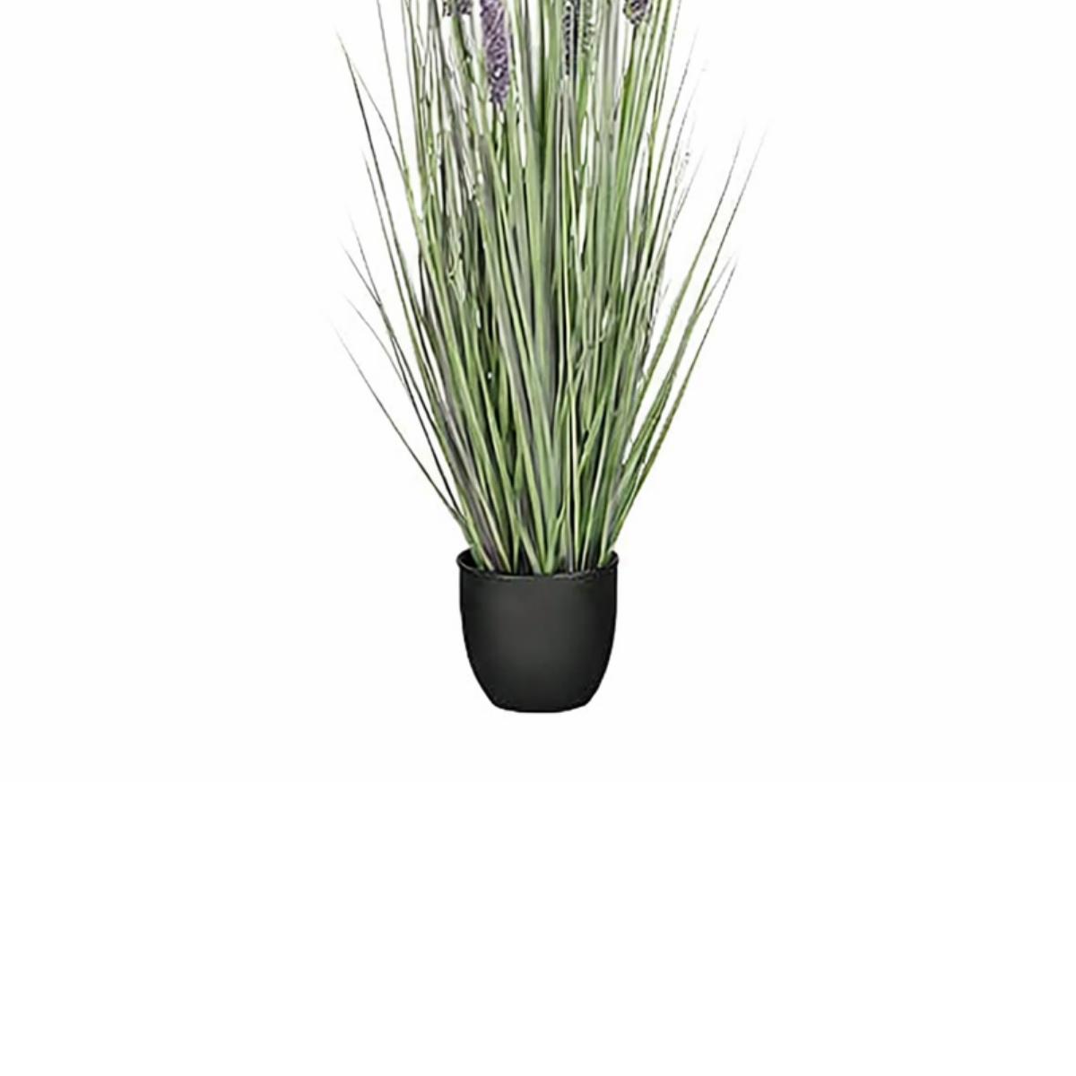 Eremurus kunstgras met pot, groen en paars, 140 cm