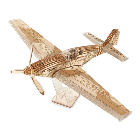 3D mechanisch modelbouw vliegtuig Speedfighter 35 × 13,5 × 30 cm – 562 stukjes
