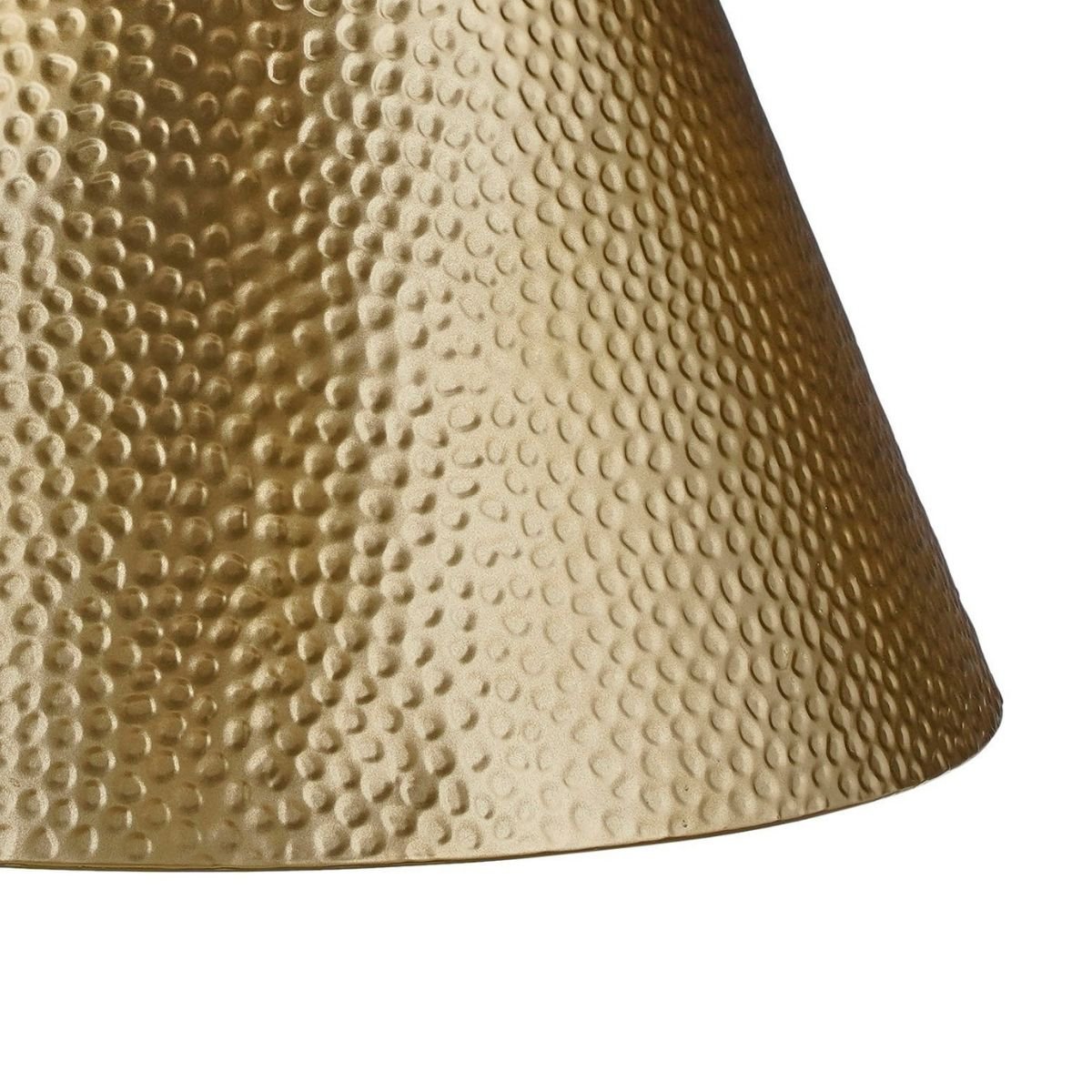 Goudkleurige metalen kerstboomrok, 50 × 30 × 26 cm