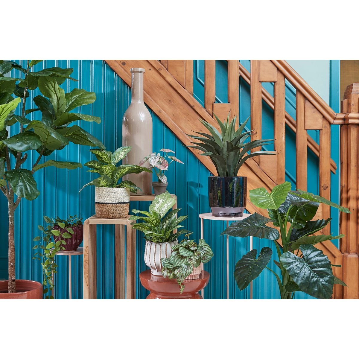 Dieffenbachia kunstplant, 40 cm