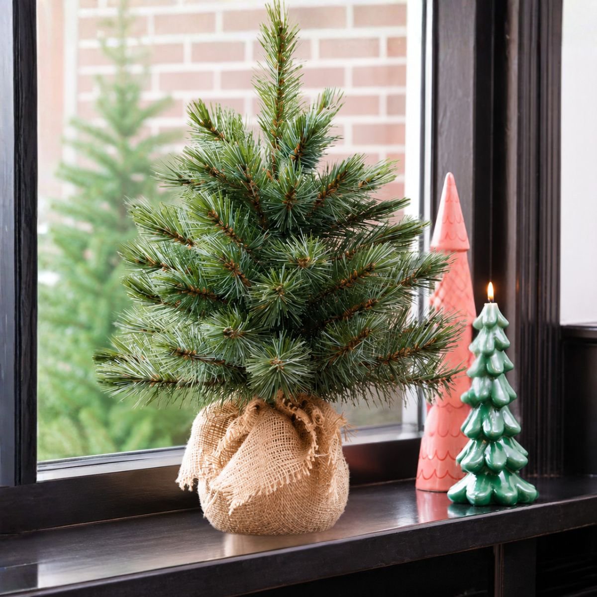 Kunstkerstboom Forest frosted, 90 cm Ø61 cm