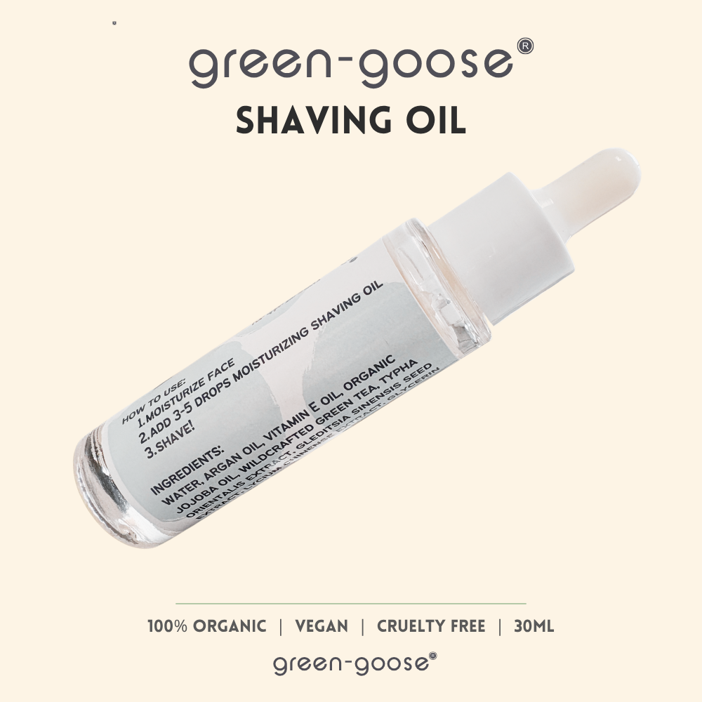 Natuurlijke scheerolie, 30 ml