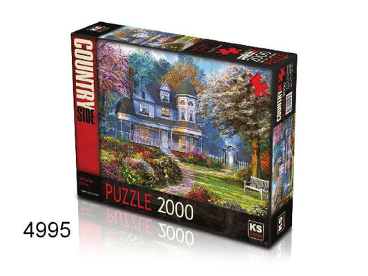 Victorian home legpuzzel, 2000 stukjes