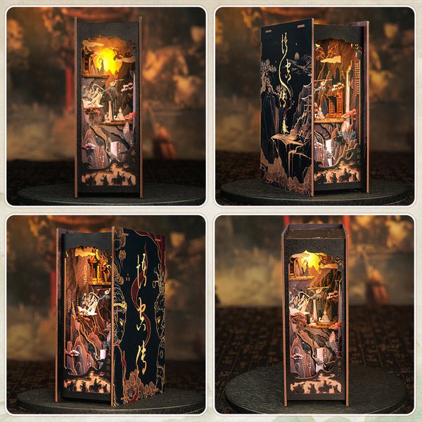 The Legend of Wukong book nook, 16 × 8 × 21,7 cm