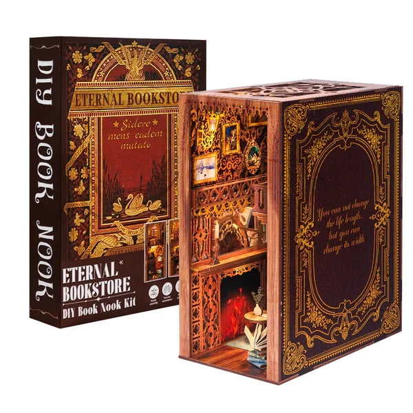 Eternal Bookstore book nook, 11 × 18 × 23 cm