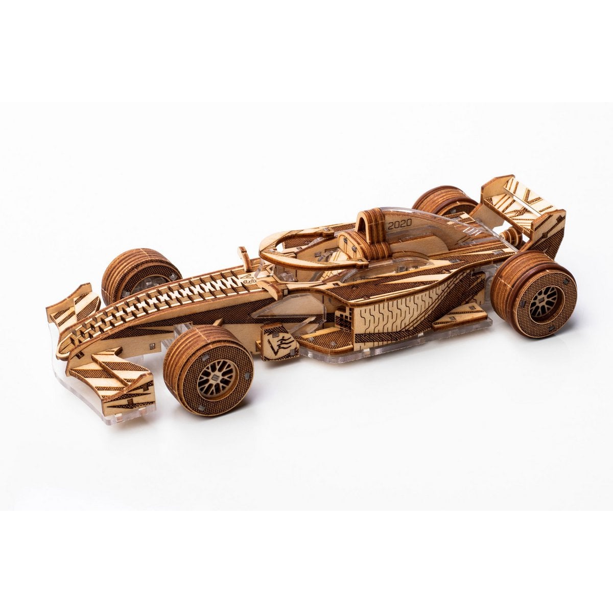 3D mechanisch modelbouw racer V3 17 × 7 × 4 cm – 223 stukjes